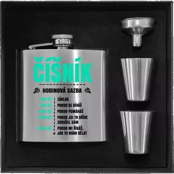 Placatka Placatka v krabičce Hodinová sazba - číšník