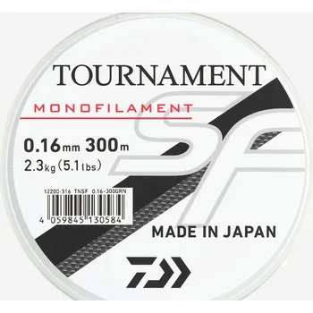 DAIWA Rybářský vlasec nylonový Tournament SF 300 m 23/100