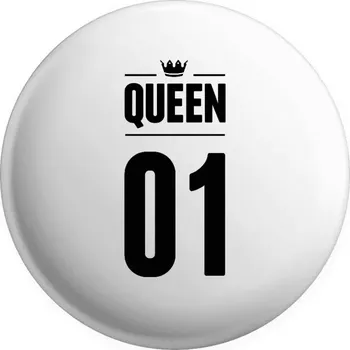 Placka Queen s vlastním číslem