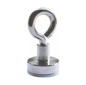 Kancelářský nábytek Neodymový magnet Válcový, nízký 180N, M6 25mm Eclipse