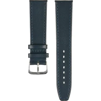 Řemínek na hodinky Kožený řemínek na hodinky 14 mm modrý