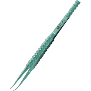 Kosmetická pinzeta Ultra precizní titanová pinzeta 2UUL Ti02 zakřivená