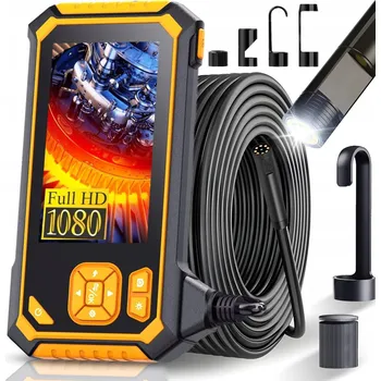 Inspekční endoskopická kamera se 2 objektivy Full HD 9LED DUAL LENS 5m