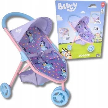 Kočárek pro panenku JOIE tříkolový kočárek BLUey 1424141