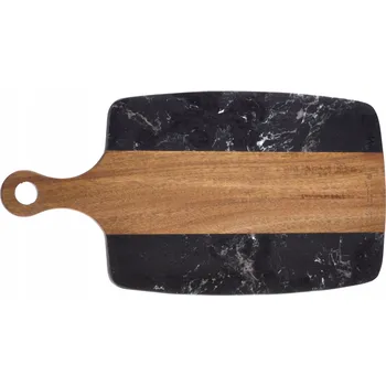 Kuchyňské prkénko KUCHYŇSKÉ PRKÉNKO NA KRÁJENÍ A SERVÍROVÁNÍ S RUKOJETÍ KAMILLE