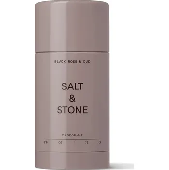 Sada Salt & Stone Přírodní deodorant v tyčince 2x75g Black rose & Oud