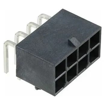 Elektrický konektor Konektor PCB, řada: 76825, počet kontaktů: 8, počet řad: 2, rozteč: 5.7mm