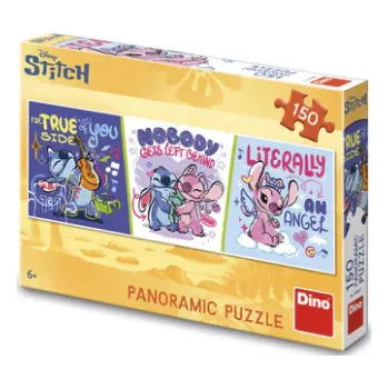 Puzzle Stitch relaxuje panoramic (150 dílků) - -
