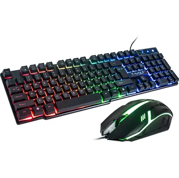 Aga Podsvícená herní klávesnice + myš MR1567