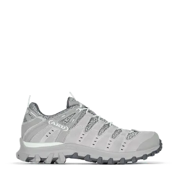 Pánská treková obuv AKU Alterra Lite GTX - dámská kožená - světle šedá Velikost: 37