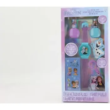kosmetická sada s rtěnkou a laky na nehty FROZEN