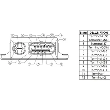 Autoelektrika Řídicí jednotka, doba žhavení MAHLE MHG 64