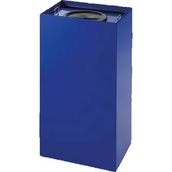 Odpadkový koš MEVA-TEC Odpadkový koš na tříděný odpad modrý 100 l
