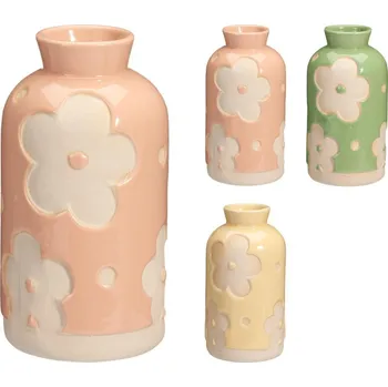 Váza Váza 14x7,5 cm keramika mix