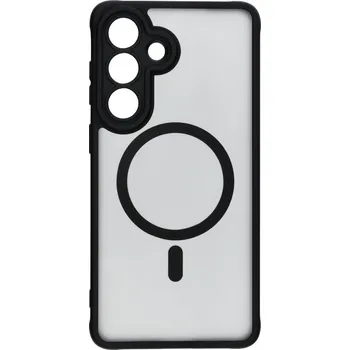 Náhradní kryt pro mobilní telefon Kryt Full Matte Mag Cover Case s MagSafe Samsung Galaxy S26 Plus Black