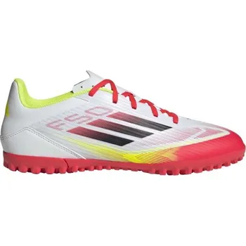 Turfy Pánské turfy adidas F50 CLUB TF 7 Bílá, Červená, Černá