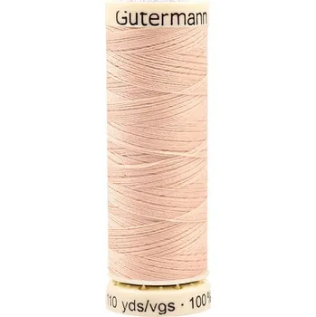 Nit Polyesterové nitě návin 100 m Gütermann univerzální, střední, 005 Banana Crepe