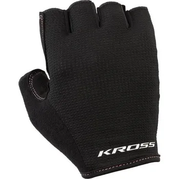Cyklistické rukavice Cyklistické rukavice Kross M černé