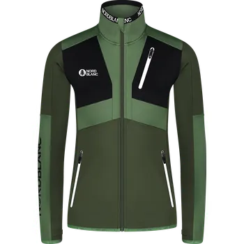 Dámská mikina Dámská powerfleecová mikina NORDBLANC RIVA NBWFL8289 ZELENÁ 44