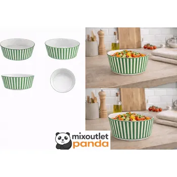 HARMONY PORCELÁNOVÁ MISKA ZELENÁ 13 x 5,5 cm