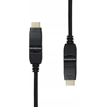 Video kabel HDMI kabel ProXtend 2.0 otočný o 360° 1M, HDMI2.0R-001