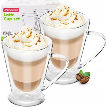 Sklenice Sklenice na kávu Kamille 250 ml 2 ks