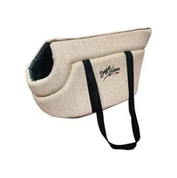 přepravka pro zvíře Přepravní taška Boho I. 38x25x25cm šedo-krémová