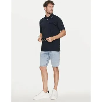 Pánské oblečení Bugatti Polokošile 8151 55100A Tmavomodrá Regular Fit M