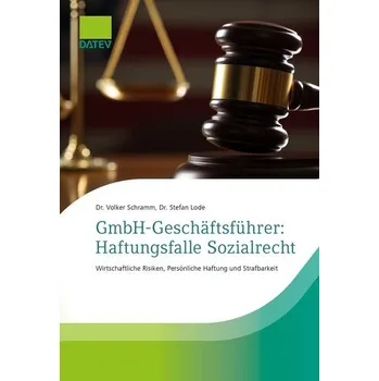 GmbH-Geschäftsführer: Haftungsfalle Sozialrecht - Schramm, Volker