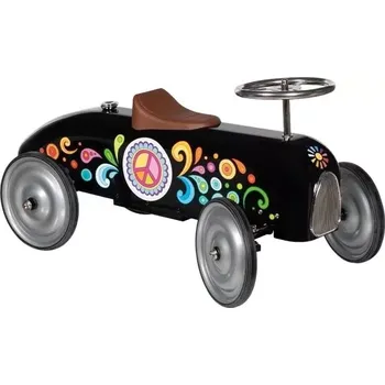 Odrážedlo Závodní odrážedlo ve stylu 60. let, černé