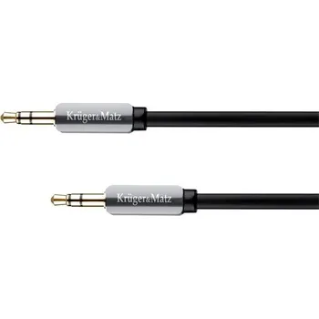 Audio kabel Kabel Jack 3,5mm konektor/Jack 3,5mm konektor 3m KRUGER a MATZ KM0314