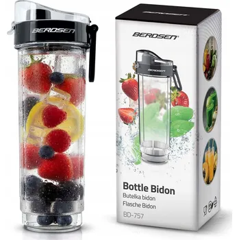 Láhev LÁHEV LAHEV NA PITÍ 570 ml DRŽÁK A NÁUSTEK NA VODU BPA FREE SPONA DO BATOHU