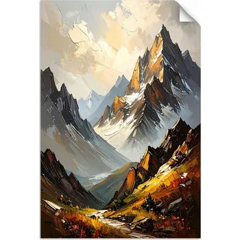 Obraz Samolepicí samolepicí Krajina Hory Příroda 100x150