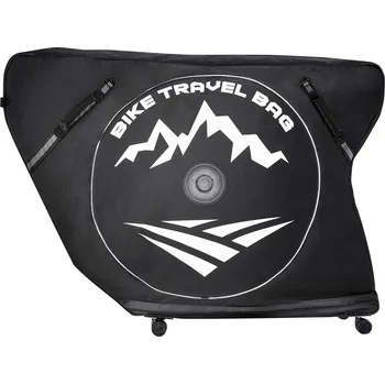 brašna na kolo Vevor Taška na triatlonové kolo, rozvor 106 cm, TSA zámek, dvojitý zip