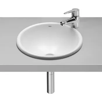 Umyvadlo Umyvadlo pod desku oválné Roca Foro 36 cm bílé
