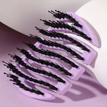 kartáč na vlasy Sister Young MILA BV Mini kartáč s kančími a nylonovými štětinami