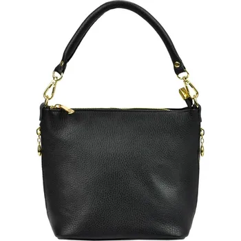 Kabelka Dámská kabelka Patrizia 419-040 GOLD černá