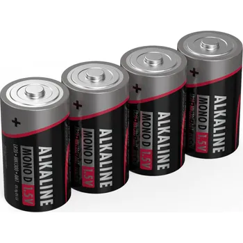 Článková baterie Ansmann LR20 Red-Line baterie velké mono D alkalicko-manganová 1.5 V 4 ks