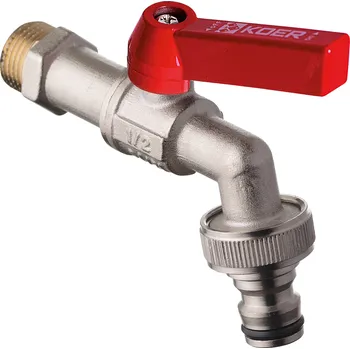 Zahradní hadice Koer Záhradní kohout s adaptorem pro rýchlé připojení, KR.259 1/2" | KR.259 1/2"