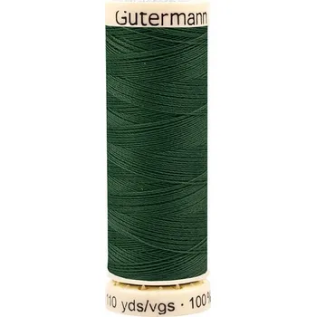 Nit Polyesterové nitě návin 100 m Gütermann univerzální, střední, 340 Hunter Green