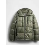 Pánská prošívaná oversize bunda s logem heavyweight GAP S