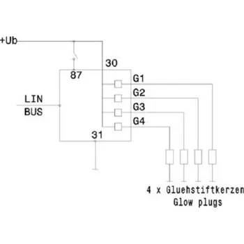 Autoelektrika Řídicí jednotka, doba žhavení MAHLE MHG 85