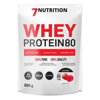 Protein 7NUTRITION WHEY PROTEIN 80 500G SYROVÁTKOVÝ PROTEIN KONCENTRÁT