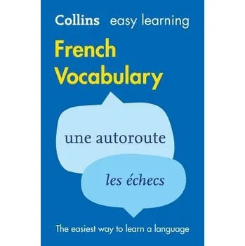 Anglický jazyk Easy Learning French Vocabulary - Collins Dictionaries