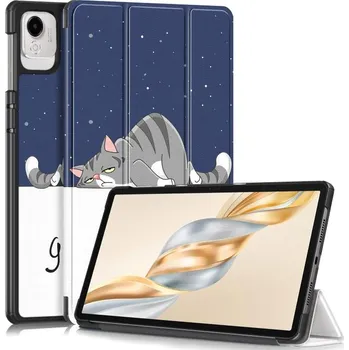 Pouzdro na tablet VSECHNONAMOBIL 109885 ART Zaklápěcí pouzdro pro Honor Pad X9a LAZY CAT