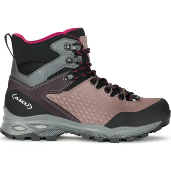 Dámská treková obuv AKU Alterra II GTX - dámská - růžová/šedá/černá Velikost: 38