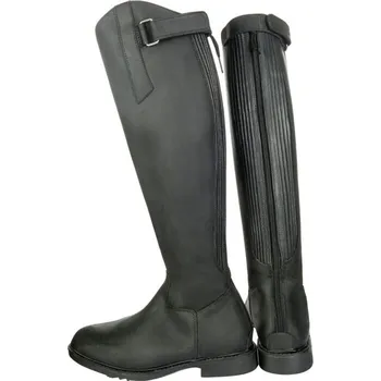 Jezdecká obuv Jezdecké boty -Flex Country- nízké/standard šířka černá, 37