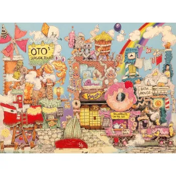 Puzzle Ravensburger puzzle Ulička zázraků 500 dílků
