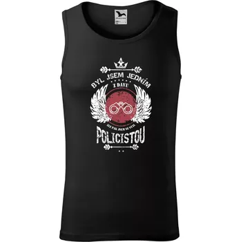 Pánské tílko Pánské tílko Byl jsem jedním z davu, ale pak jsem se stal policistou