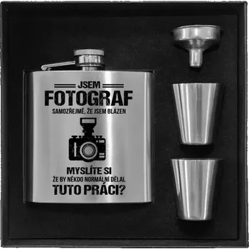 Placatka Placatka v krabičce Samozřejmě, že jsem blázen - fotograf